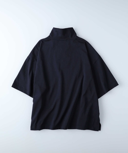 KANGOL(カンゴール)の「【KANGOL】ハーフジップ半袖Tシャツ(Tシャツ/カットソー・レディース・グリーン/ネイビー/オフホワイト・M/L)」の17枚目の写真