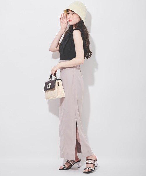 31 Sons de mode(トランテアン ソン ドゥ モード)の「レースビッグカラーブラウス(シャツ/ブラウス・レディース・ブラック/オフホワイト・36)」の12枚目の写真