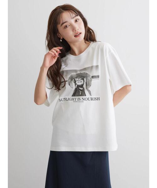 AMERICAN HOLIC（アメリカンホリック）の「フォトプリント半袖カットプルオーバー（Tシャツ/カットソー・レディース・A/B・M/L）」の20枚目の写真
