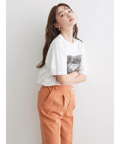 AMERICAN HOLIC（アメリカンホリック）の「フォトプリント半袖カットプルオーバー（Tシャツ/カットソー・レディース・A/B・M/L）」の19枚目の写真