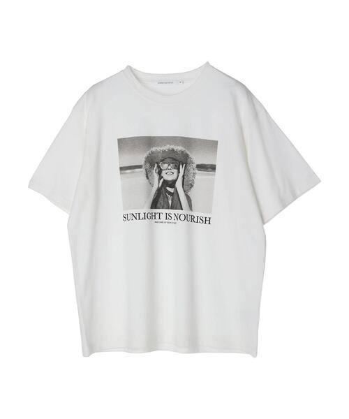 AMERICAN HOLIC（アメリカンホリック）の「フォトプリント半袖カットプルオーバー（Tシャツ/カットソー・レディース・A/B・M/L）」の13枚目の写真