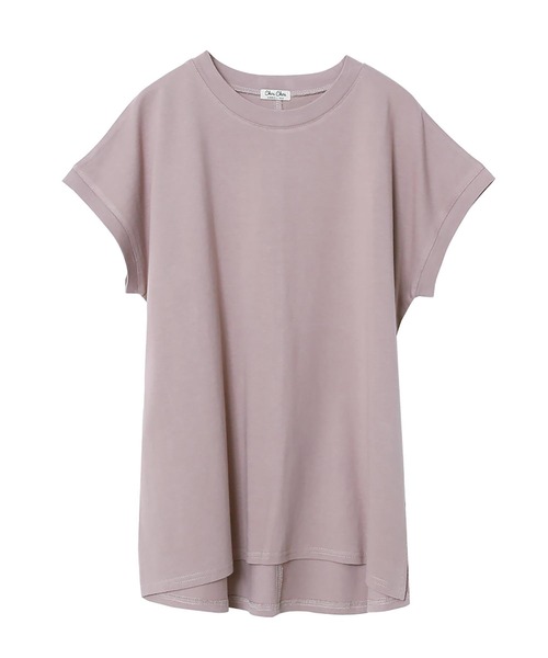 Rejoule(リジュール)の「フレンチスリーブTシャツ(Tシャツ/カットソー・レディース・ブラック/ブラウン系その他/オフホワイト/グリーン・FREE)」の22枚目の写真
