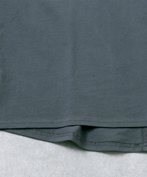 Rejoule(リジュール)の「フレンチスリーブTシャツ(Tシャツ/カットソー・レディース・ブラック/ブラウン系その他/オフホワイト/グリーン・FREE)」の15枚目の写真