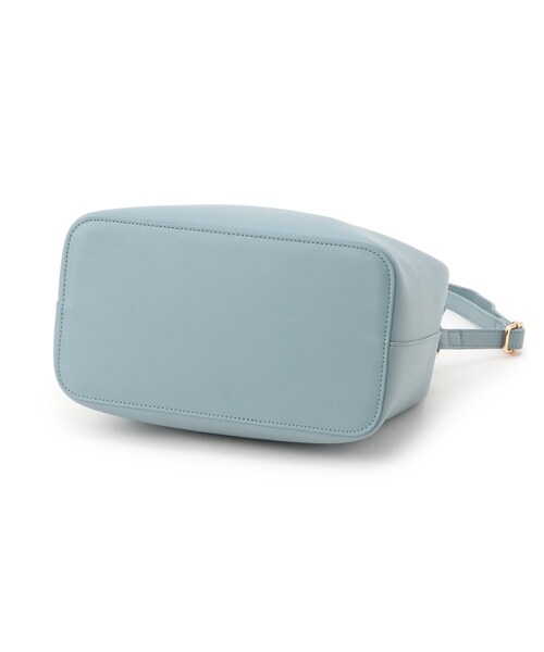 SHOO・LA・RUE（シューラルー）の「◆【2WAY】バンブーハンドルトートバッグ（トートバッグ・レディース・グレー/ブルー/ブラック・00）」の8枚目の写真