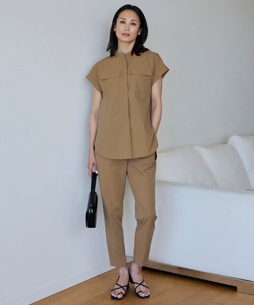 ICB(アイシービー)の「【接触冷感・UVカット・撥水・洗える】 プルーフ4WAYタフタ パンツ(その他パンツ・レディース・ベージュ系/ブラック系・0/00/2/4/6)」の3枚目の写真