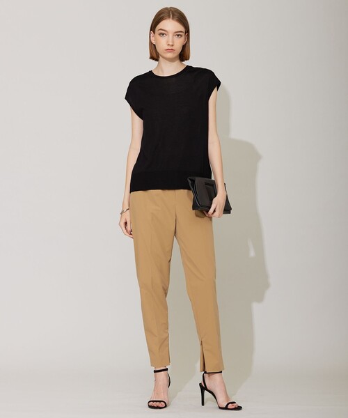 ICB(アイシービー)の「【接触冷感・UVカット・撥水・洗える】 プルーフ4WAYタフタ パンツ(その他パンツ・レディース・ベージュ系/ブラック系・0/00/2/4/6)」の10枚目の写真