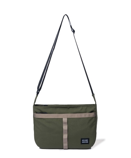 BEAMS DESIGN(ビームス デザイン)の「BEAMS DESIGN(ビームスデザイン) EVERYWHERE ショルダーバッグ(M)(ショルダーバッグ・メンズ・カーキ/ブラウン/レッド/ブラック/ブルーグリーン・FREE)」の1枚目の写真