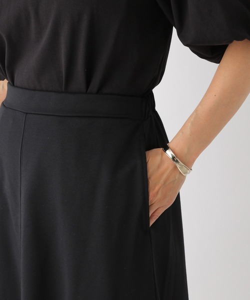 LEPSIM（レプシィム）の「セミフレアロングスカート　904512（スカート・レディース・カーキ/ブラック/ブルー/レッド・FREE）」の8枚目の写真