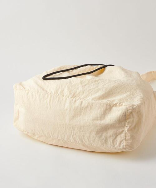 CITEN（シテン）の「＜CITEN＞ビッグ ショルダー バッグ（ショルダーバッグ・レディース・ブラック/オフホワイト・FREE）」の9枚目の写真