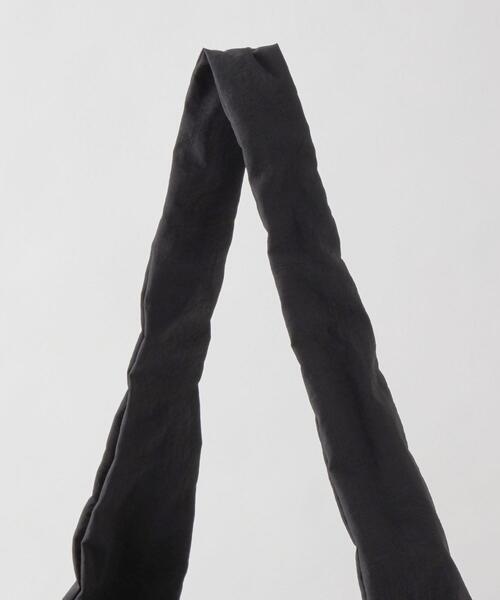 CITEN（シテン）の「＜CITEN＞ビッグ ショルダー バッグ（ショルダーバッグ・レディース・ブラック/オフホワイト・FREE）」の15枚目の写真