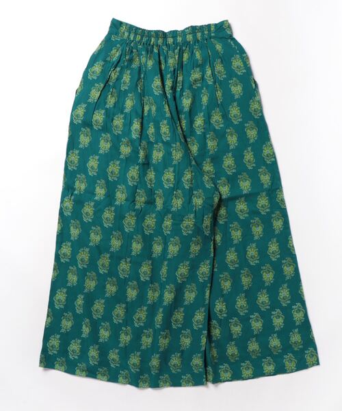 チチカカ（チチカカ）の「ウォッシャブルレーヨンフラワープリントパンツ（その他パンツ・レディース・キャメル/ネイビー/グリーン・LARGE/MEDIUM）」の22枚目の写真