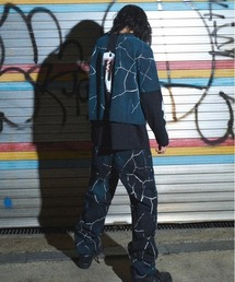 REGION（リージョン）の「【 RESURRECTION13】 lyered-L-sleeve / 【リザラクション】レイヤードロゴプリント長袖Tシャツ（Tシャツ/カットソー）」