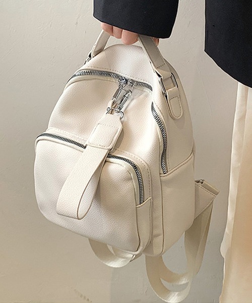 セール】フェイクレザーミニリュック（バックパック/リュック