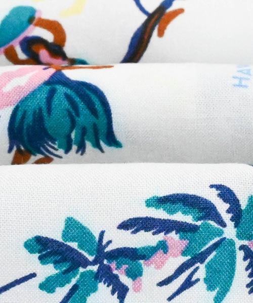 Anytime Songs(エニータイムソングス)の「アロハ セットアップ(シャツ/ブラウス・キッズ・ネイビー/ホワイト系その他3/ブラック系その他2/ネイビー系/ホワイト系その他5/ホワイト系その他2/ブラック系その他/オフホワイト/ブラック系その他3/ブラック/ホワイト系その他/ホワイト系その他4・160/150/140)」の20枚目の写真