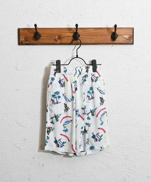 Anytime Songs(エニータイムソングス)の「アロハ セットアップ(シャツ/ブラウス・キッズ・ネイビー/ホワイト系その他3/ブラック系その他2/ネイビー系/ホワイト系その他5/ホワイト系その他2/ブラック系その他/オフホワイト/ブラック系その他3/ブラック/ホワイト系その他/ホワイト系その他4・160/150/140)」の21枚目の写真