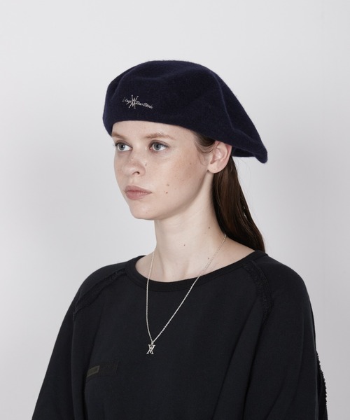 VIRGOwearworks(ヴァルゴウェアワークス)の「V-BERET(ハンチング/ベレー帽・メンズ・ブラック/ネイビー/グレー・FREE)」の3枚目の写真