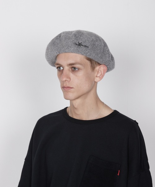 VIRGOwearworks(ヴァルゴウェアワークス)の「V-BERET(ハンチング/ベレー帽・メンズ・ブラック/ネイビー/グレー・FREE)」の2枚目の写真