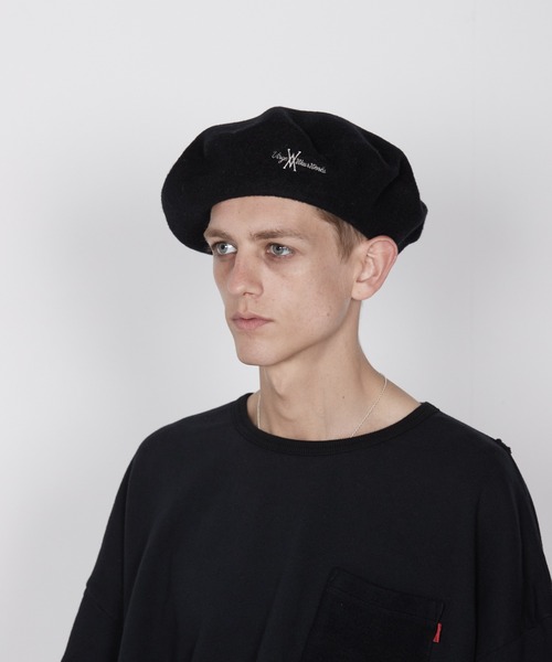 VIRGOwearworks(ヴァルゴウェアワークス)の「V-BERET(ハンチング/ベレー帽・メンズ・ブラック/ネイビー/グレー・FREE)」の1枚目の写真