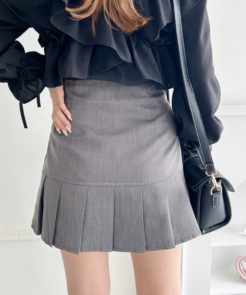 eimygolf プリーツヘムミニスカート XSサイズ セール】プリーツヘムミニスカート（スカート）｜EIMY GOLF