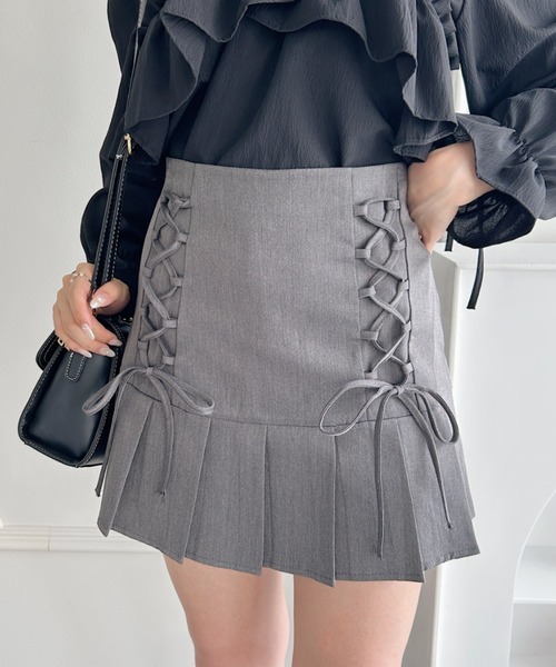 ayâme(アヤーム) レーススカート グレー ayâme(アヤーム) レーススカート グレー ayâme(アヤーム) レース