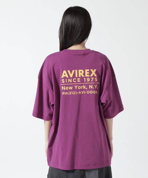 AVIREX(アヴィレックス)の「“AVI-DOGS” T-SHIRT/AVIREX DOGS Tシャツ(Tシャツ/カットソー・レディース・パープル/グレー/ブルー・FREE)」の18枚目の写真