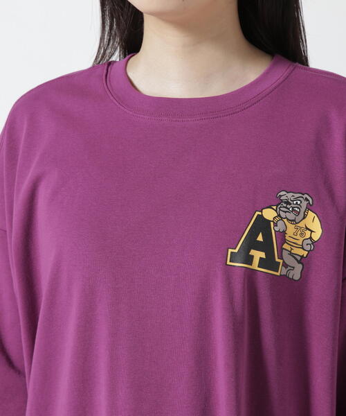AVIREX(アヴィレックス)の「“AVI-DOGS” T-SHIRT/AVIREX DOGS Tシャツ(Tシャツ/カットソー・レディース・パープル/グレー/ブルー・FREE)」の19枚目の写真