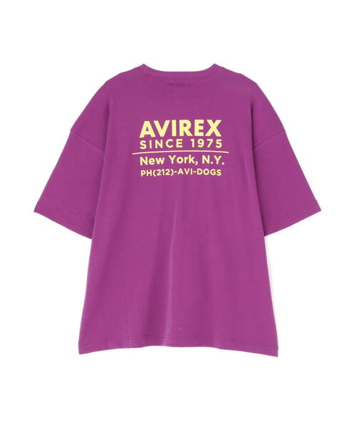 AVIREX(アヴィレックス)の「“AVI-DOGS” T-SHIRT/AVIREX DOGS Tシャツ(Tシャツ/カットソー・レディース・パープル/グレー/ブルー・FREE)」の12枚目の写真