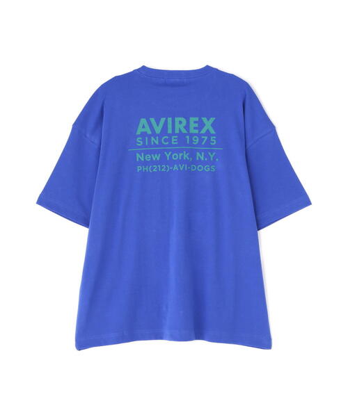 AVIREX(アヴィレックス)の「“AVI-DOGS” T-SHIRT/AVIREX DOGS Tシャツ(Tシャツ/カットソー・レディース・パープル/グレー/ブルー・FREE)」の7枚目の写真