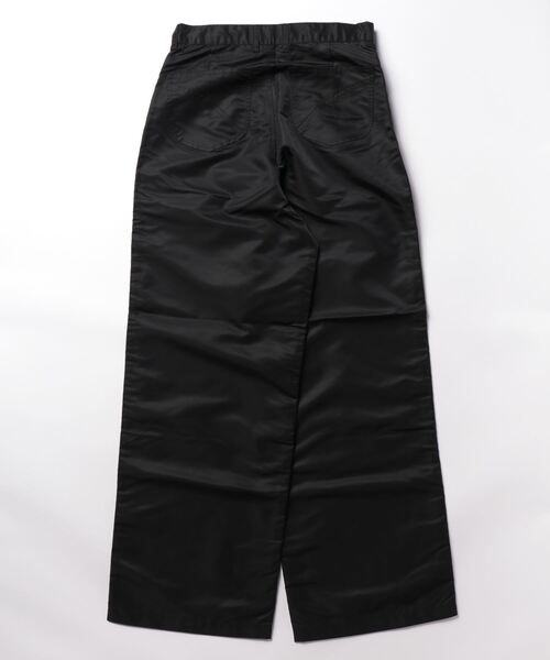 L.H.P（エルエイチピー）の「INCRM/インクリム/WIDE PANT（スラックス・メンズ・ブラック・30/32/34）」の2枚目の写真