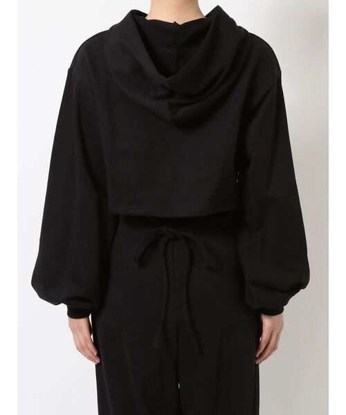 EATME（イートミー）の「EMロゴショートフーディ（セットアップ可能）（パーカー・レディース・ブラック/アイボリー/グリーン・FREE）」の22枚目の写真