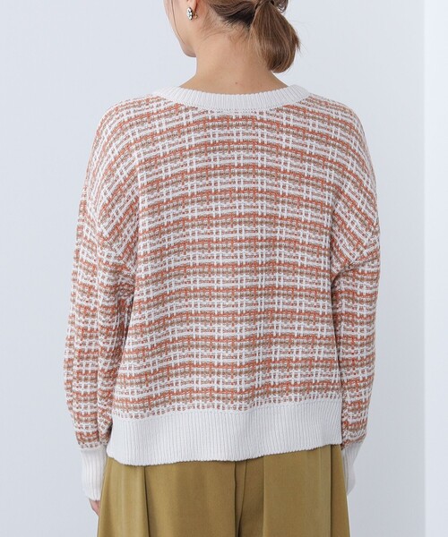 チェックジャカード カーディガン（カーディガン/ボレロ）｜BEAMS