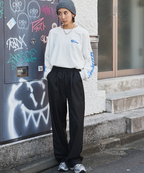 Auntie Rosa Holiday（アンティローザホリデー）の「イージーワイドスラックス（スラックス・レディース・ブラック/グレー・SMALL/MEDIUM）」の22枚目の写真