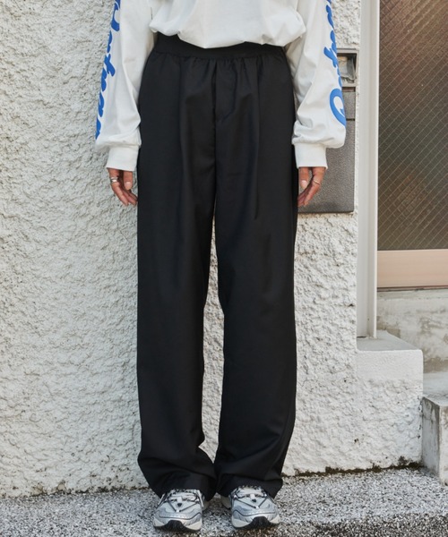 Auntie Rosa Holiday（アンティローザホリデー）の「イージーワイドスラックス（スラックス・レディース・ブラック/グレー・SMALL/MEDIUM）」の19枚目の写真