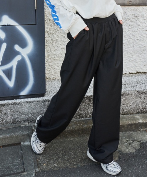 Auntie Rosa Holiday（アンティローザホリデー）の「イージーワイドスラックス（スラックス・レディース・ブラック/グレー・SMALL/MEDIUM）」の14枚目の写真