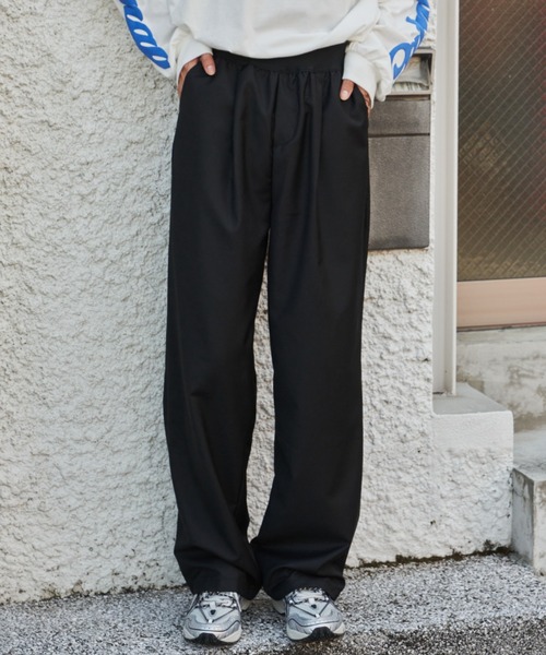 Auntie Rosa Holiday（アンティローザホリデー）の「イージーワイドスラックス（スラックス・レディース・ブラック/グレー・SMALL/MEDIUM）」の18枚目の写真