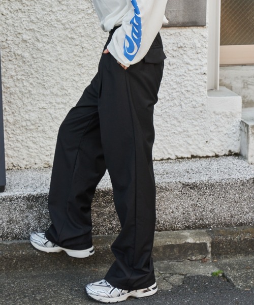 Auntie Rosa Holiday（アンティローザホリデー）の「イージーワイドスラックス（スラックス・レディース・ブラック/グレー・SMALL/MEDIUM）」の20枚目の写真