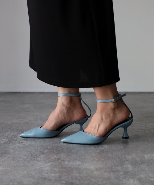 Riberry（リベリー）の「アンクルストラップミュール（パンプス・レディース・ブルー/ホワイト/ブラック・LARGE/MEDIUM）」の9枚目の写真