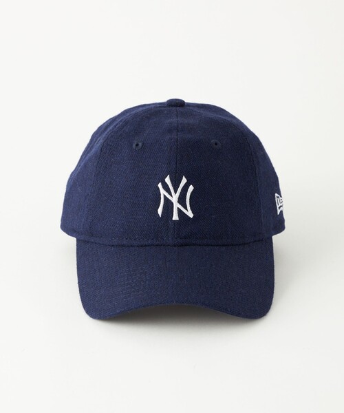 NEW ERA（ニューエラ）の「【別注】＜NEW ERA＞GLR 9TWENTY ツイード ミディアム NY キャップ（キャップ・メンズ・ロイヤルブルー/ベージュ/ネイビー・FREE）」の4枚目の写真