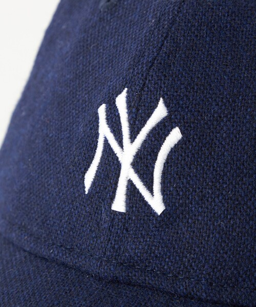 NEW ERA（ニューエラ）の「【別注】＜NEW ERA＞GLR 9TWENTY ツイード ミディアム NY キャップ（キャップ・メンズ・ロイヤルブルー/ベージュ/ネイビー・FREE）」の9枚目の写真