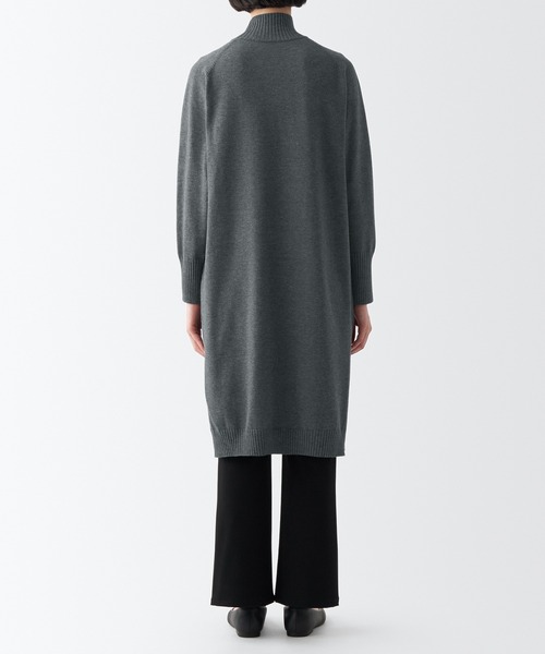 無印良品(ムジルシリョウヒン)の「洗えるニットハイネックワンピース(ワンピース・レディース・オフホワイト/ブラック/ダークグレー・XL/M/S/L)」の20枚目の写真