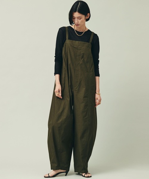 カレンソロジー Curensology コットンネップサロペットパンツ 【公式通販】