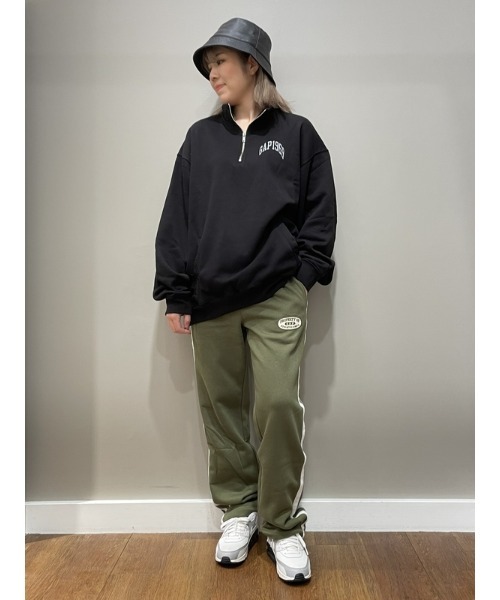 GAP（ギャップ）の「GAPロゴトラックパンツ(ユニセックス)（その他パンツ・メンズ・グリーン/ネイビー・M/L/XS/XL/S）」の20枚目の写真