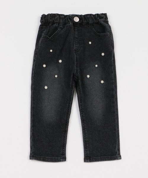 petit main（プティマイン）の「【リンク】パールデニムパンツ★（その他パンツ・キッズ・ブルー/ブラック・90cm/120cm/130cm/100cm/110cm/80ｃｍ）」の14枚目の写真