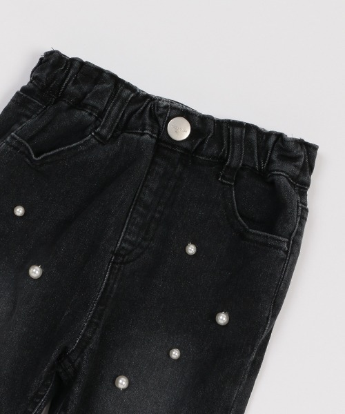 petit main（プティマイン）の「【リンク】パールデニムパンツ★（その他パンツ・キッズ・ブルー/ブラック・90cm/120cm/130cm/100cm/110cm/80ｃｍ）」の16枚目の写真