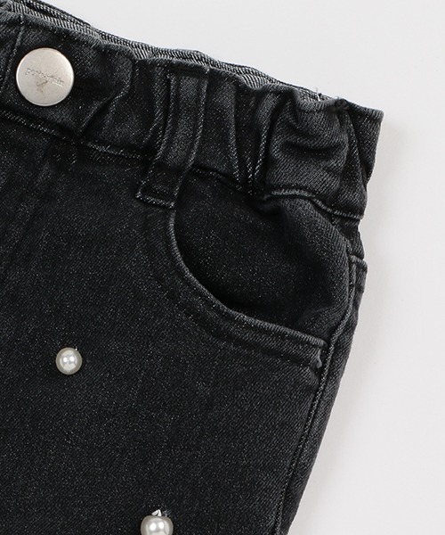 petit main（プティマイン）の「【リンク】パールデニムパンツ★（その他パンツ・キッズ・ブルー/ブラック・90cm/120cm/130cm/100cm/110cm/80ｃｍ）」の18枚目の写真