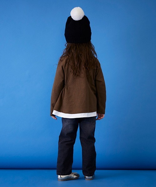 petit main（プティマイン）の「【リンク】パールデニムパンツ★（その他パンツ・キッズ・ブルー/ブラック・90cm/120cm/130cm/100cm/110cm/80ｃｍ）」の7枚目の写真