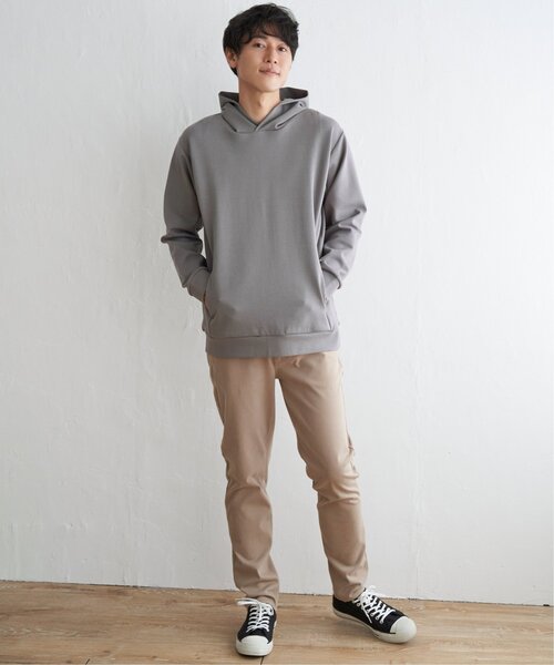 ikka(イッカ)の「【抗菌防臭】セイケツダンボールプルパーカー(スウェット・メンズ・グレー/ネイビー/ワイン/オフホワイト・M/L/S/XL)」の11枚目の写真
