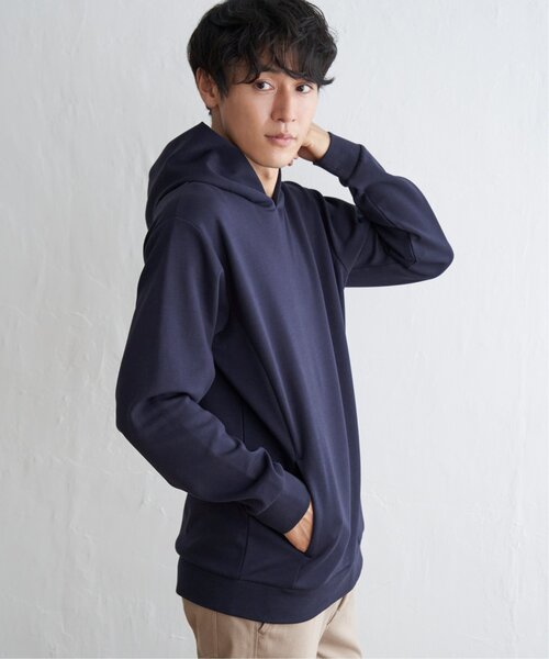 ikka(イッカ)の「【抗菌防臭】セイケツダンボールプルパーカー(スウェット・メンズ・グレー/ネイビー/ワイン/オフホワイト・M/L/S/XL)」の17枚目の写真