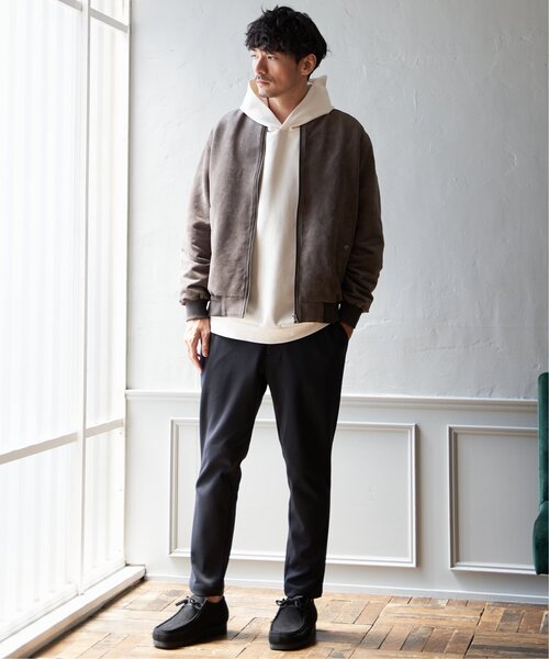 ikka(イッカ)の「【抗菌防臭】セイケツダンボールプルパーカー(スウェット・メンズ・グレー/ネイビー/ワイン/オフホワイト・M/L/S/XL)」の22枚目の写真