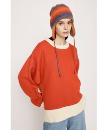 REVERSIBLE KNIT TOPS リバーシブル ニット トップス